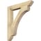 Ekena Millwork Legacy Slat Rough Sawn Bracket, Douglas Fir, 4"W x 28"D x 32"H BKT04X28X32LEC06RDF - alternate 1